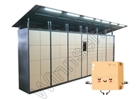 Smart click and Collect Parcel delivery sender and receiver parcel delivery Lockers outdoor