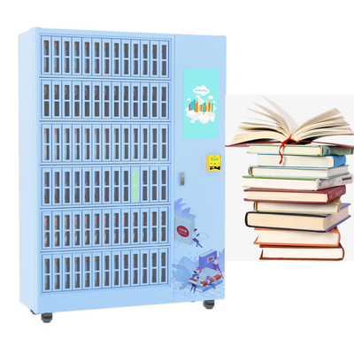 Mesin Penjual Buku Majalah Koran 240V Dengan Remote Control Untuk Sekolah Perpustakaan