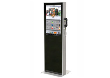 32 Inch Interactive LCD Digital Signage , Semi Outdoor Digital Signage Kiosks Machine