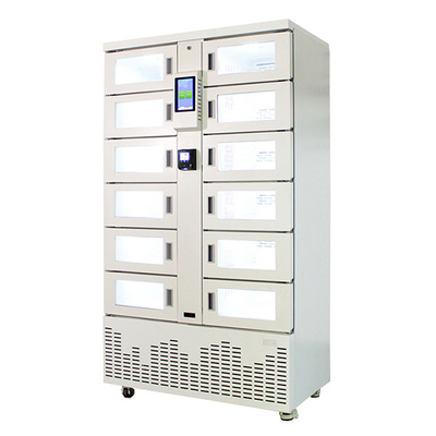 Winnsen Otomatis 24 Jam Pendinginan Vending Locker Cabinets Mesin Penjual Telur dengan Remote Control