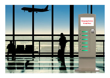 Stasiun Pengisian Daya Ponsel Metro Bandara dengan Informasi Interaktif Wifi