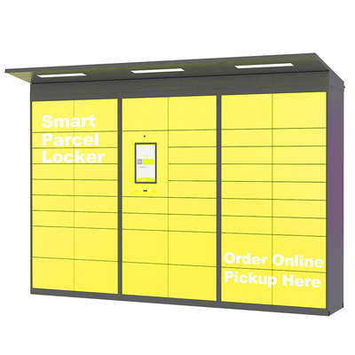 Automatic Parcel Station Locker System With Custom Language For Courier Company Delivery