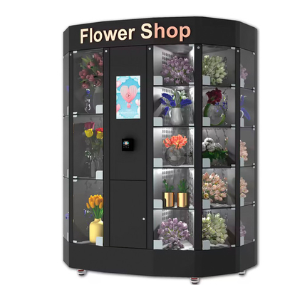 Mesin Loker Penjual Bunga Aman Dan Efisien 120V Dengan Berbagai Macam