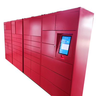 Password Postal Smart Parcel Delivery Locker Untuk E-Commerce 15.6 Inch Baja tahan karat