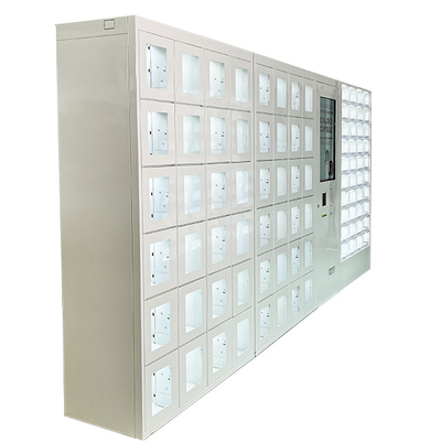 Self-Service Vending Cabinet Display Locker sepenuhnya otomatis 18.5 &quot;Layar sentuh