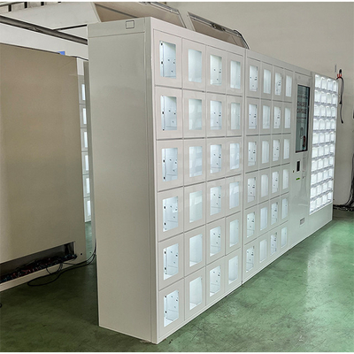Elektronik Smart Storage Locker Vending 15,6 Inch Untuk Ritel
