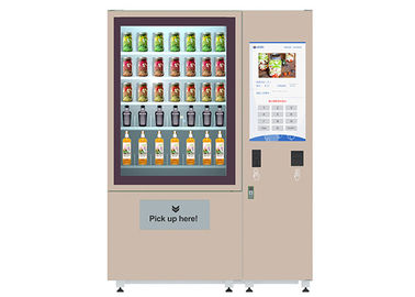 Chilled salad vending machine untuk nutrisi sayuran buah cupcake sandwich obat