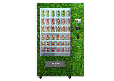 Telur Sayuran Salad Belt Conveyor Combo Elevator Vending Machine Remote Controlled