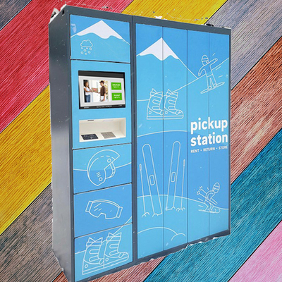 Winnsen Automated Parcel Locker Dengan Terminal Dan Kotak Pos Online Shopping Pick-up Point