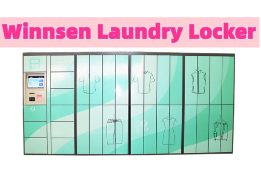 Self Service Intelligent Digital Laundry Locker dengan Pesan SMS Mengirim Indoor