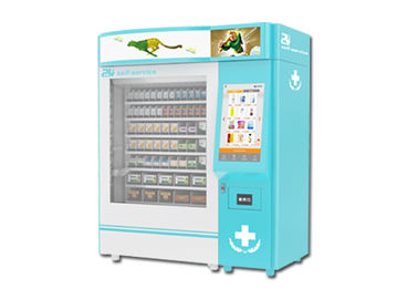 Sertifikasi CE FCC Body Care Health Care Food Pharmacy Vending Machine Dengan Sistem Manajemen Remote Control