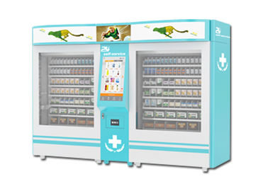 Sertifikasi CE FCC Body Care Health Care Food Pharmacy Vending Machine Dengan Sistem Manajemen Remote Control