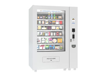 Layanan diri Koin Bill Mini Mart Vending Machine dengan Adjustable Goods Channel