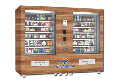 Layanan diri Koin Bill Mini Mart Vending Machine dengan Adjustable Goods Channel