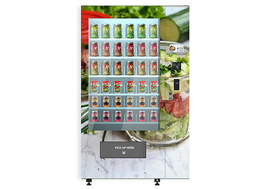 Smart Cake Yogurt Salad Vending Machine Dengan Sistem Kayu Outlook / Elevator