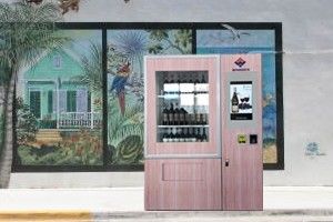 OEM / ODM cerdas bir anggur merah lift mesin penjual otomatis di Perancis