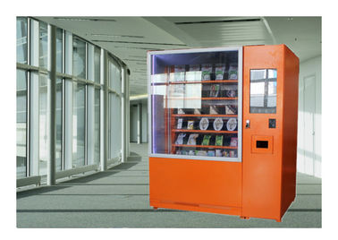 Mesin Penjual Makanan Vending Buah Segar, Mesin Penjual Otomatis Belt Conveyor Dengan Lift