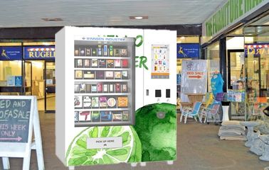 Mesin Penjual Otomatis Buah Salad / Frozen Vending Machine Touch Screen