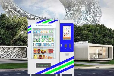 24/7 Self Service Medicine Vending Machine Dengan Kamera Keamanan Dan Sistem Vending Konveyor