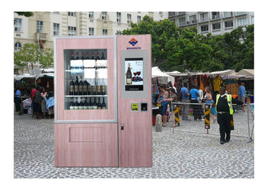 Winnsen Mini Mart Wine Vending Machine Dengan Sistem Lift Lift, 22 Inch Touch Screen