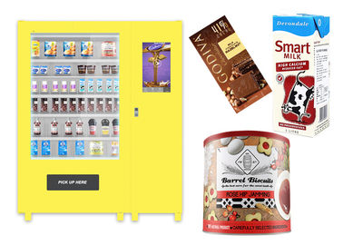 Mesin penjual otomatis otomatis Snack Combo, Conveyor Belt Vending Locker dengan Lift