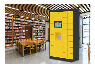Perpustakaan Highend Stasiun Kereta Api Bandara Smart Cabinet Loker Bagasi, Digital Safe Loker Untuk Sewa Di Tempat Umum