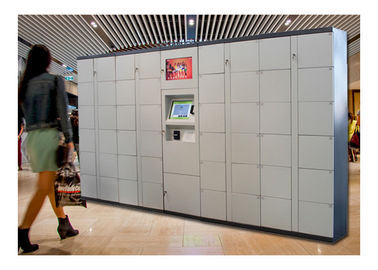 Terminal Bus Bandara Dalam Ruangan Loker Kode Pin Dengan Fungsi Pengisian Ponsel