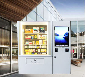 Produk Elektronik Makanan Ringan Mini Mart Vending Machine Dengan Layar Iklan LCD