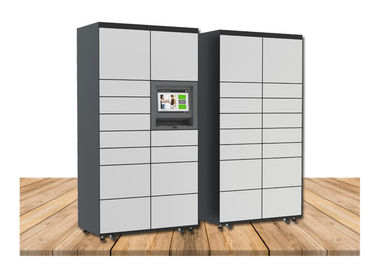 Disesuaikan Smart Metal Cabinet Loker Bagasi Dengan Fungsi Pengisian Telepon