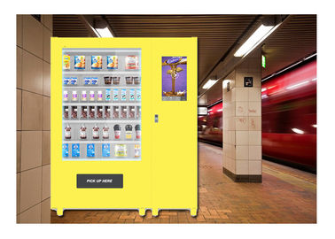 Loker Makanan Vending Machine Makanan Disesuaikan Untuk Stasiun Bus, Mesin Vending Sandwich