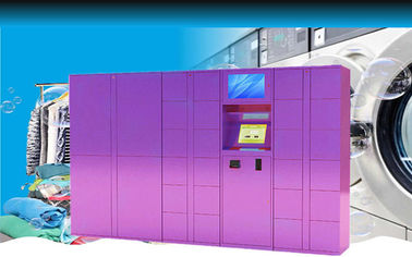 24/7 Tersedia Electronic Indoor Drop Off Laundry Locker Untuk Gym Sports Center Dengan Garansi Satu Tahun