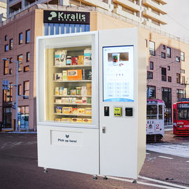 Otomatis Combo Snacks Minuman Vending Machines, Kios Vending Machine Dengan Kapasitas Besar