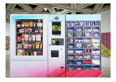 22 Inch Layar Sentuh Mini Mart Vending Machine Gumball Permen Buku Kacamata Cupcake Digunakan