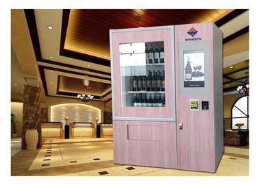 Lift otomatis Mesin Penjual Botol Anggur Merah Dengan Sistem Lift Dan Conveyor
