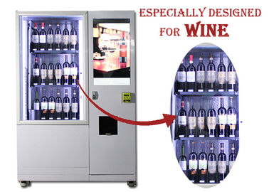 Lift otomatis Mesin Penjual Botol Anggur Merah Dengan Sistem Lift Dan Conveyor
