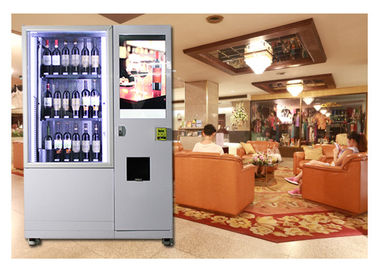 Mesin Pembuat Jus Minuman Vending Otomatis Dengan Lift, Mesin Penjual Otomatis Layanan Mandiri
