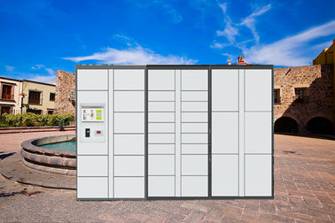 Intelligent Storage Logistic Parcel Locker Dengan Layar Sentuh Yang Bagus Garansi Satu Tahun Disediakan