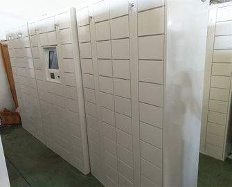 Ukuran Khusus Elektronik Barcode Laundry Locker untuk Dry Cleaning Shop dengan Pembaca Kartu Kredit