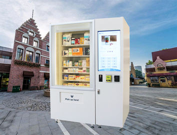 22 Layar Sentuh Self-Service Mini Mart Vending Machine Minuman Dingin Penggunaan Buah Makanan