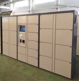 CRS Steel Dry Cleaning Locker Untuk Laundry Bisnis Dengan Wifi Internet 3G Terhubung