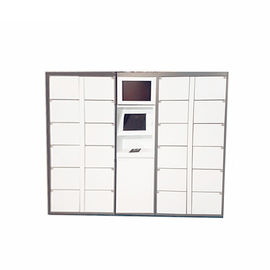 Ukuran Khusus Elektronik Barcode Laundry Locker untuk Dry Cleaning Shop dengan Pembaca Kartu Kredit