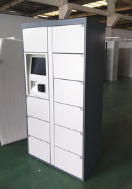 12 Pintu Airport Public Storage Locker Untuk Penitipan Bagasi Dengan Fungsi Periklanan