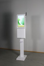 Dispenser Sabun Otomatis dengan tampilan iklan digital signage lcd