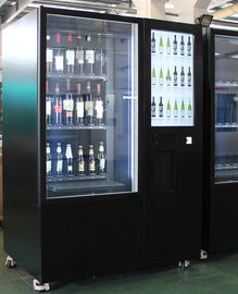 Lobi Hotel Komersial Mini Mart anggur bersoda bir botol sampanye Mesin Penjual Otomatis dengan Saluran Inovatif yang Dapat Disesuaikan