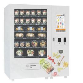 Breakfast Salad Smart Telemetry Auto Vending Machine Dengan Belt Lift Lift Konveyor