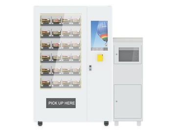 smart combo Chilled Robotic Vending Machine Untuk Nutrisi Buah Sayuran Cupcake Sandwich