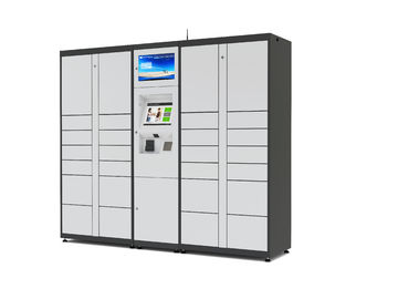 Kode PIN Barcode Smart Loker Bagasi / High End Electronic Storage Airport Lockers