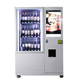 Otomatis Self-service Botol sampanye bir anggur bersoda layar besar dapat Mesin Penjual Otomatis untuk Peralatan Keamanan
