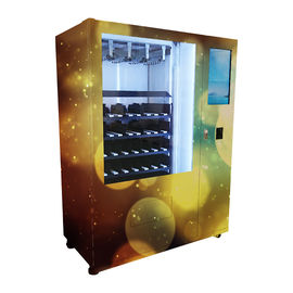 Layanan Mandiri Metode Pembayaran Multi Salad Vending Machine untuk Minuman Makanan Ringan Vending No-touch Purchase