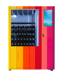Layanan Mandiri Metode Pembayaran Multi Salad Vending Machine untuk Minuman Makanan Ringan Vending No-touch Purchase